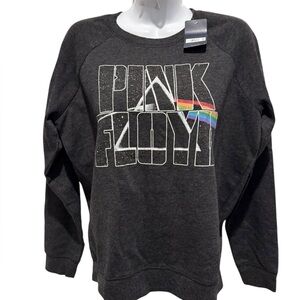 NWT LUCKY BRAND PINK FLOYD Women’s Sweatshirt Crew Neck Gray Size Small